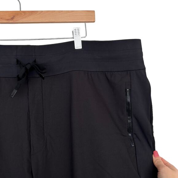 Athleta Black Headlands Hybrid Trek Joggers Sz 24 - Picture 3 of 8